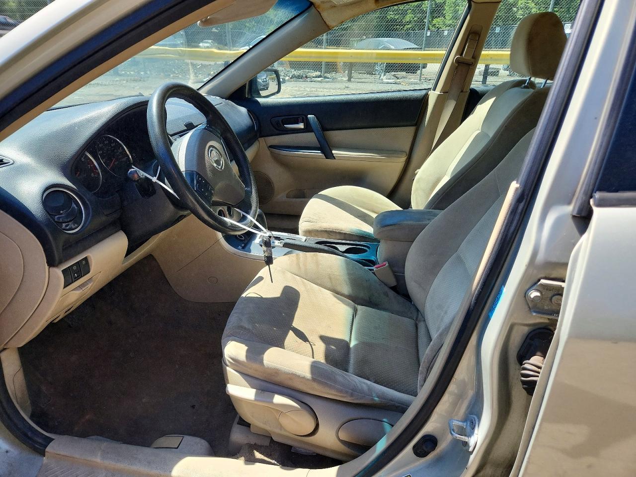 2006 Mazda 6 I Gray vin: 1YVFP80C765M47834