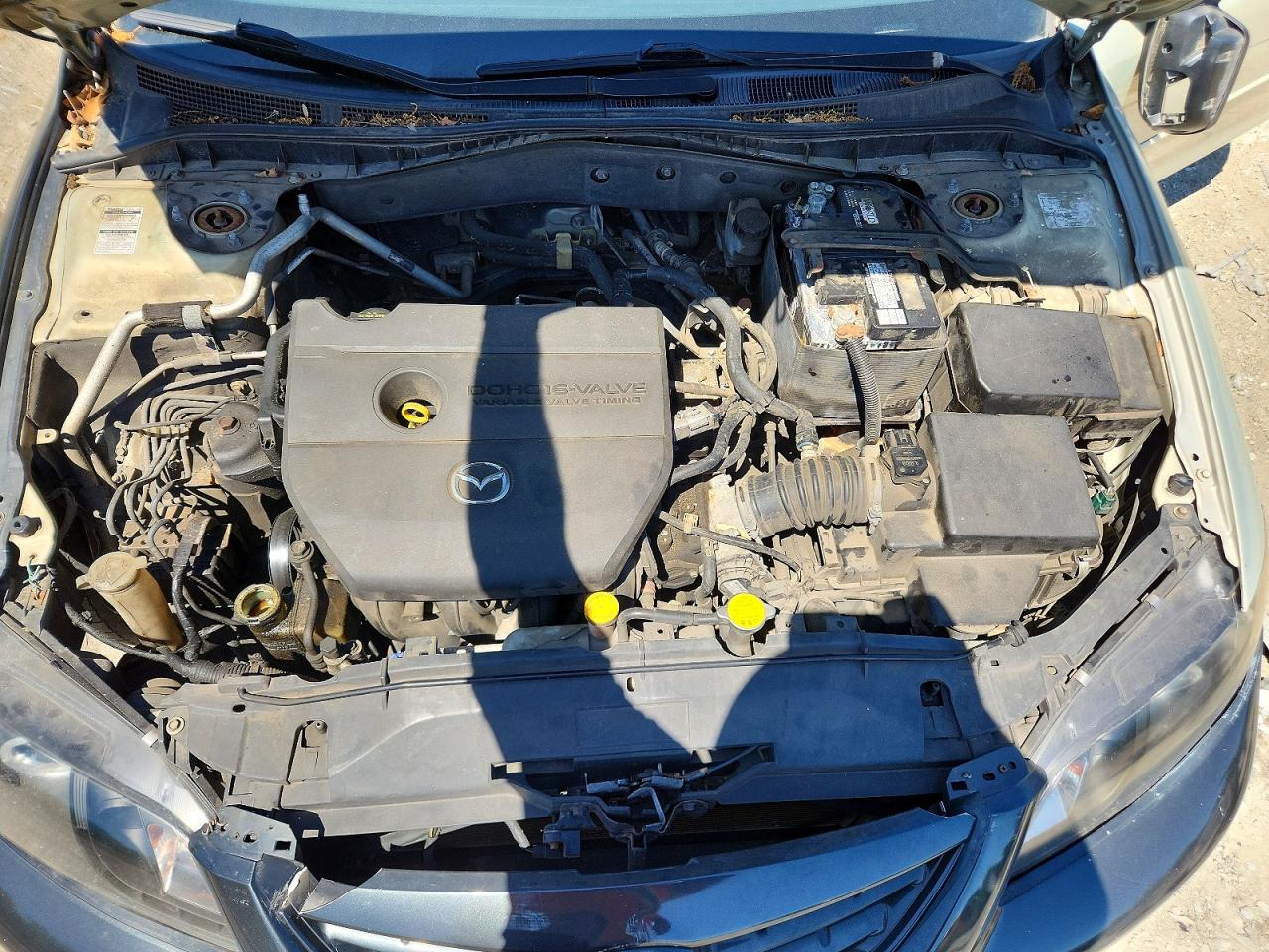 2006 Mazda 6 I Gray vin: 1YVFP80C765M47834