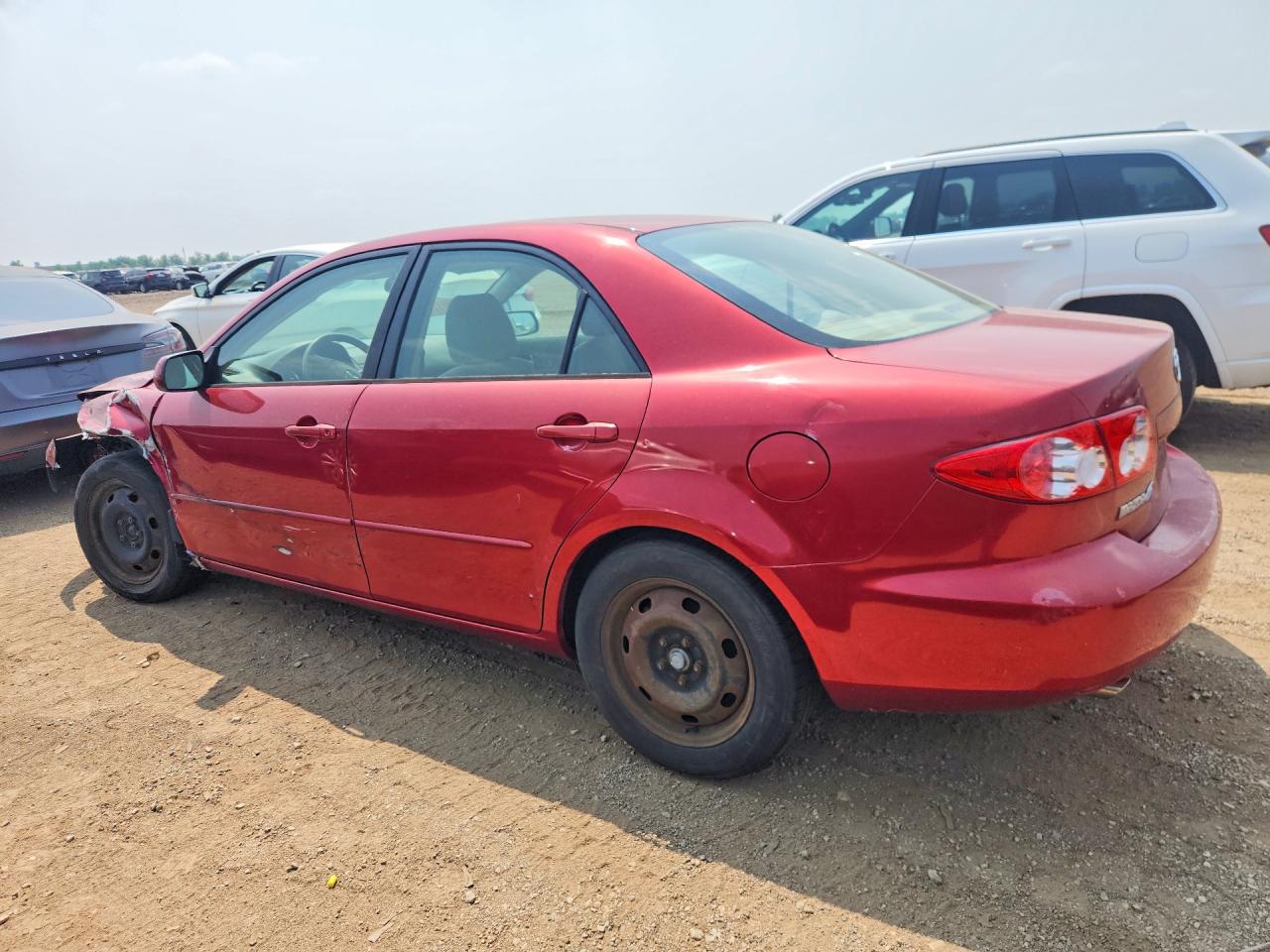 2003 Mazda 6 I Red vin: 1YVFP80C835M34618