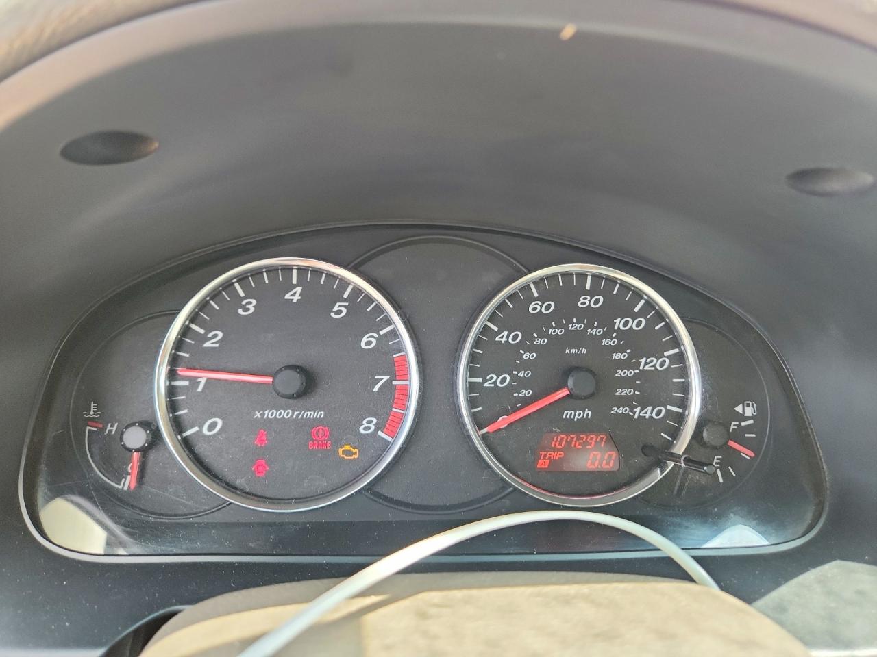 2003 Mazda 6 I Red vin: 1YVFP80C835M34618