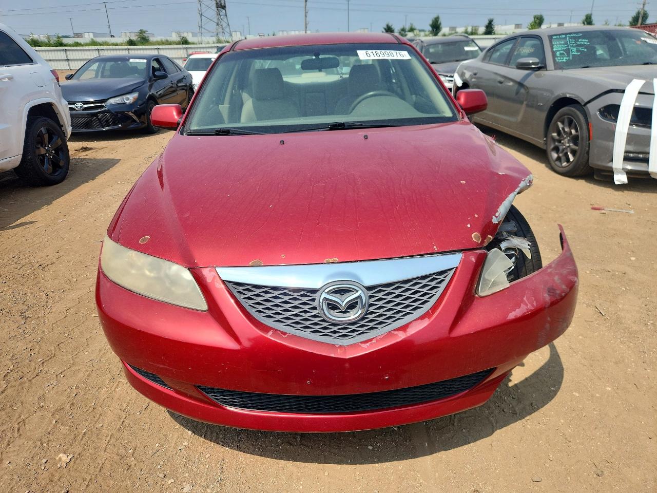 2003 Mazda 6 I Red vin: 1YVFP80C835M34618