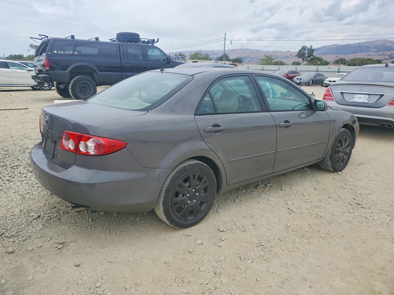 2004 Mazda 6 I Gray vin: 1YVFP80C845N66215