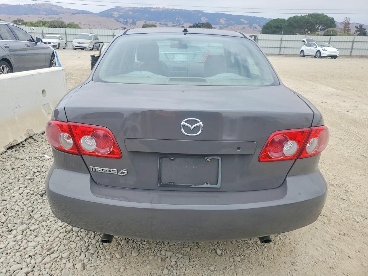 2004 Mazda 6 I Gray vin: 1YVFP80C845N66215