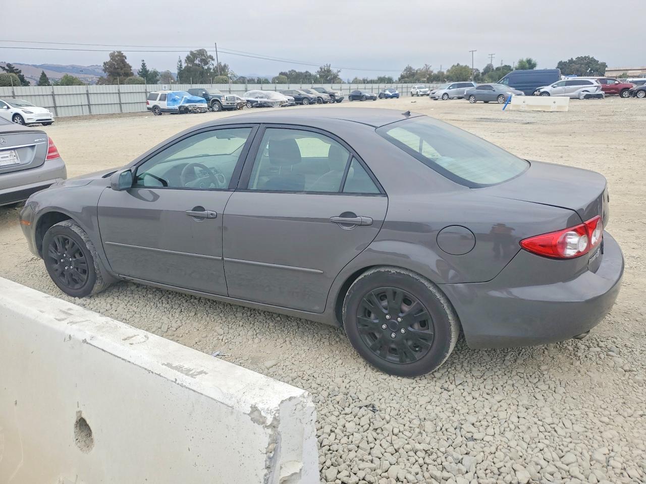 2004 Mazda 6 I Gray vin: 1YVFP80C845N66215