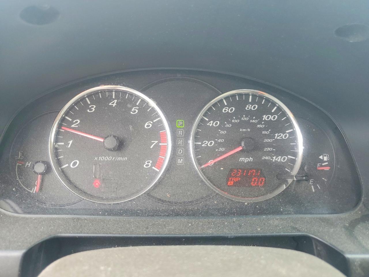 2004 Mazda 6 I Gray vin: 1YVFP80C845N66215