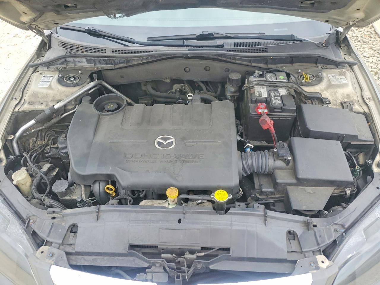 2004 Mazda 6 I Gray vin: 1YVFP80C845N66215