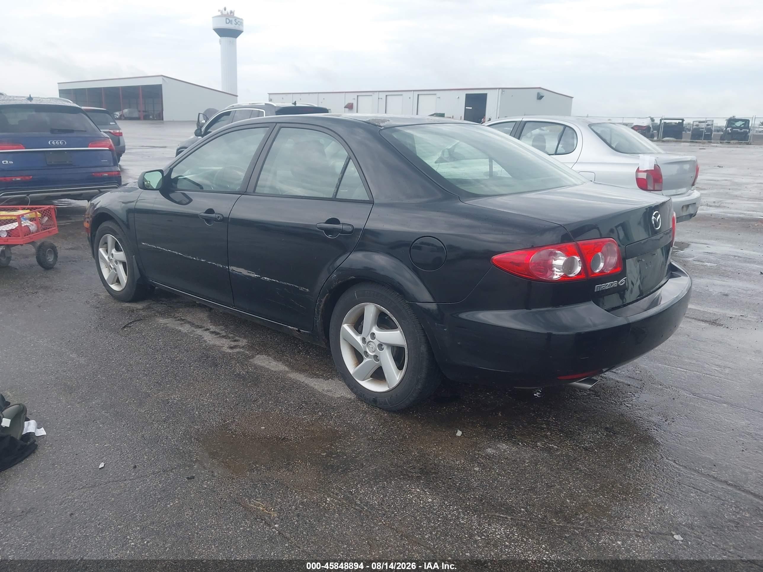 2003 Mazda Mazda6 I Черный vin: 1YVFP80C935M36281