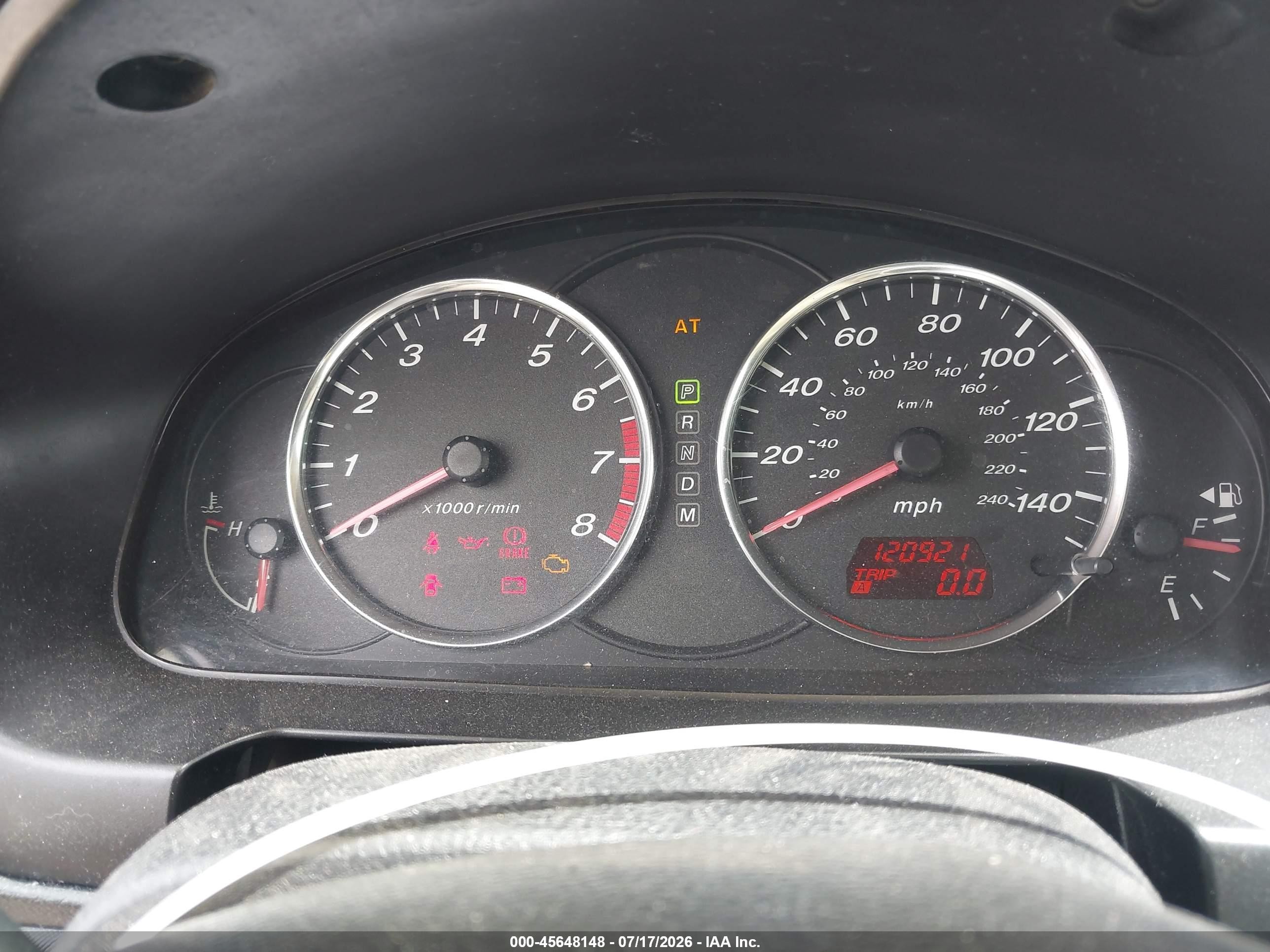 2006 Mazda Mazda6 I Beige vin: 1YVFP80C965M66224