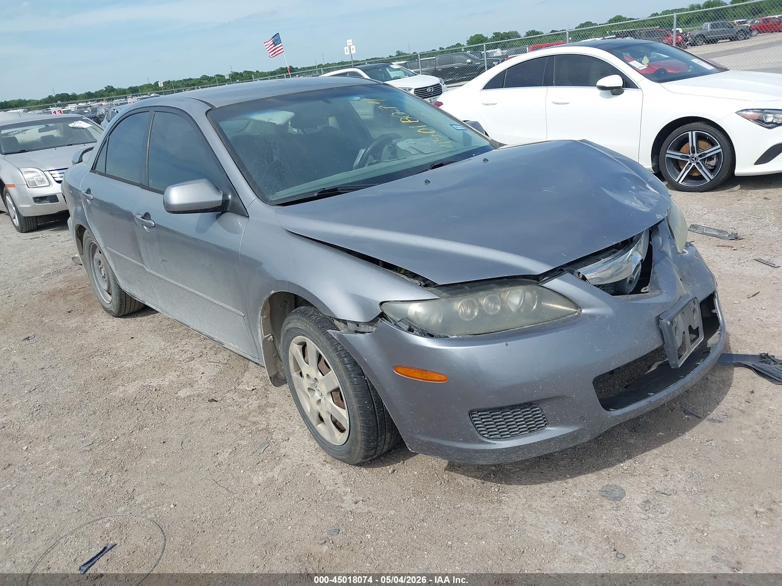2006 Mazda Mazda6 I Gray vin: 1YVFP80C965M70872
