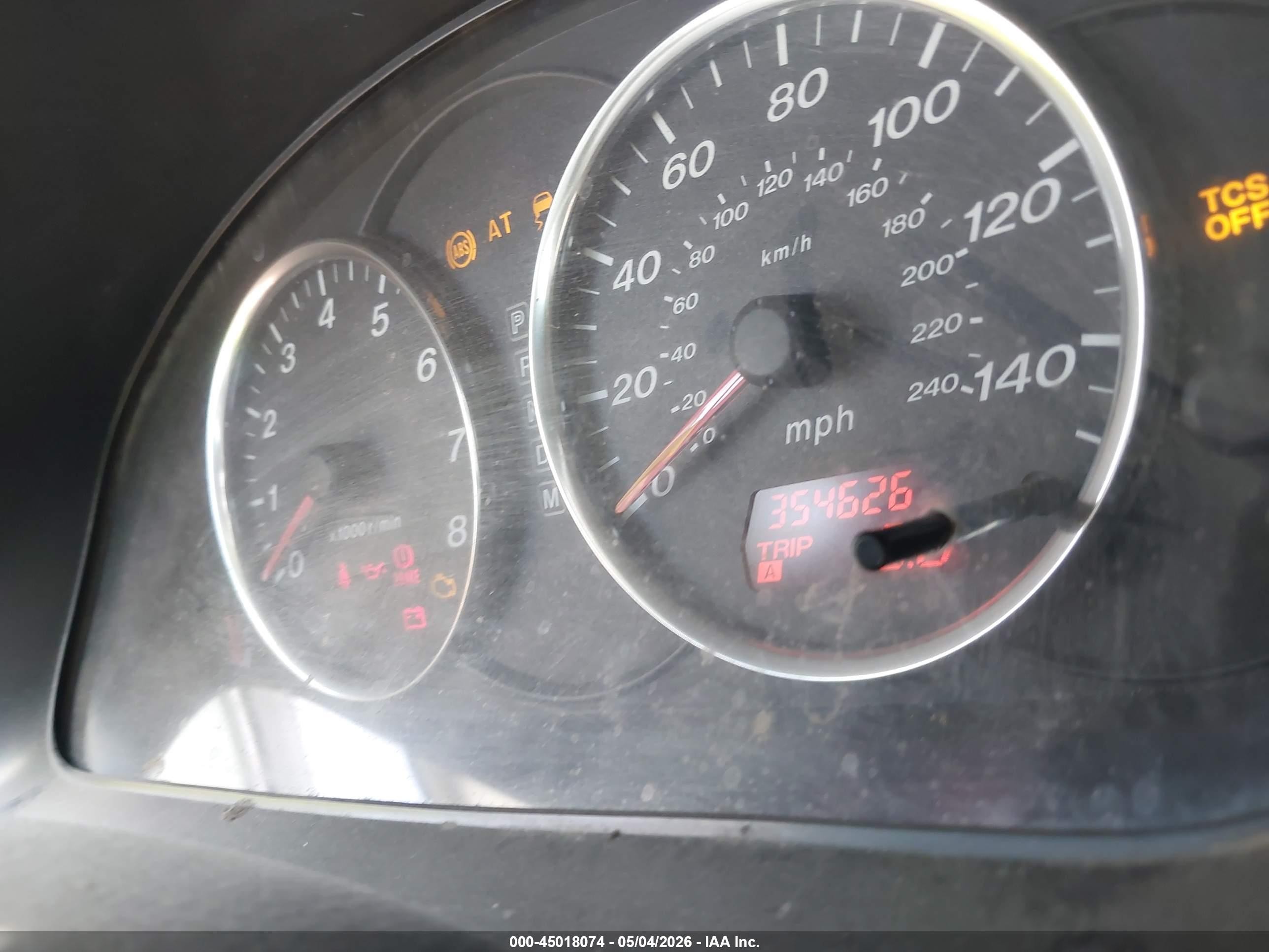2006 Mazda Mazda6 I Gray vin: 1YVFP80C965M70872