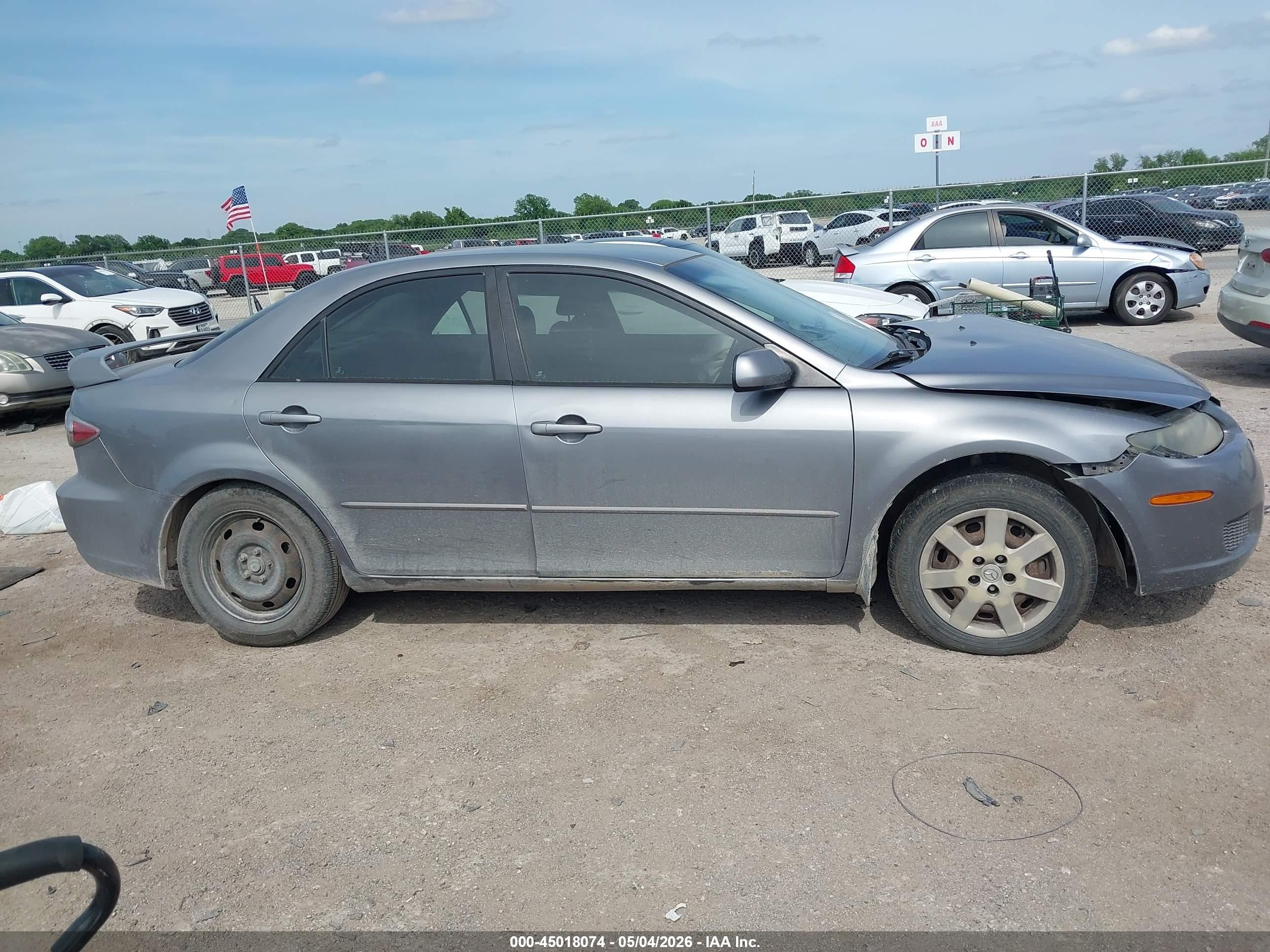 2006 Mazda Mazda6 I Gray vin: 1YVFP80C965M70872
