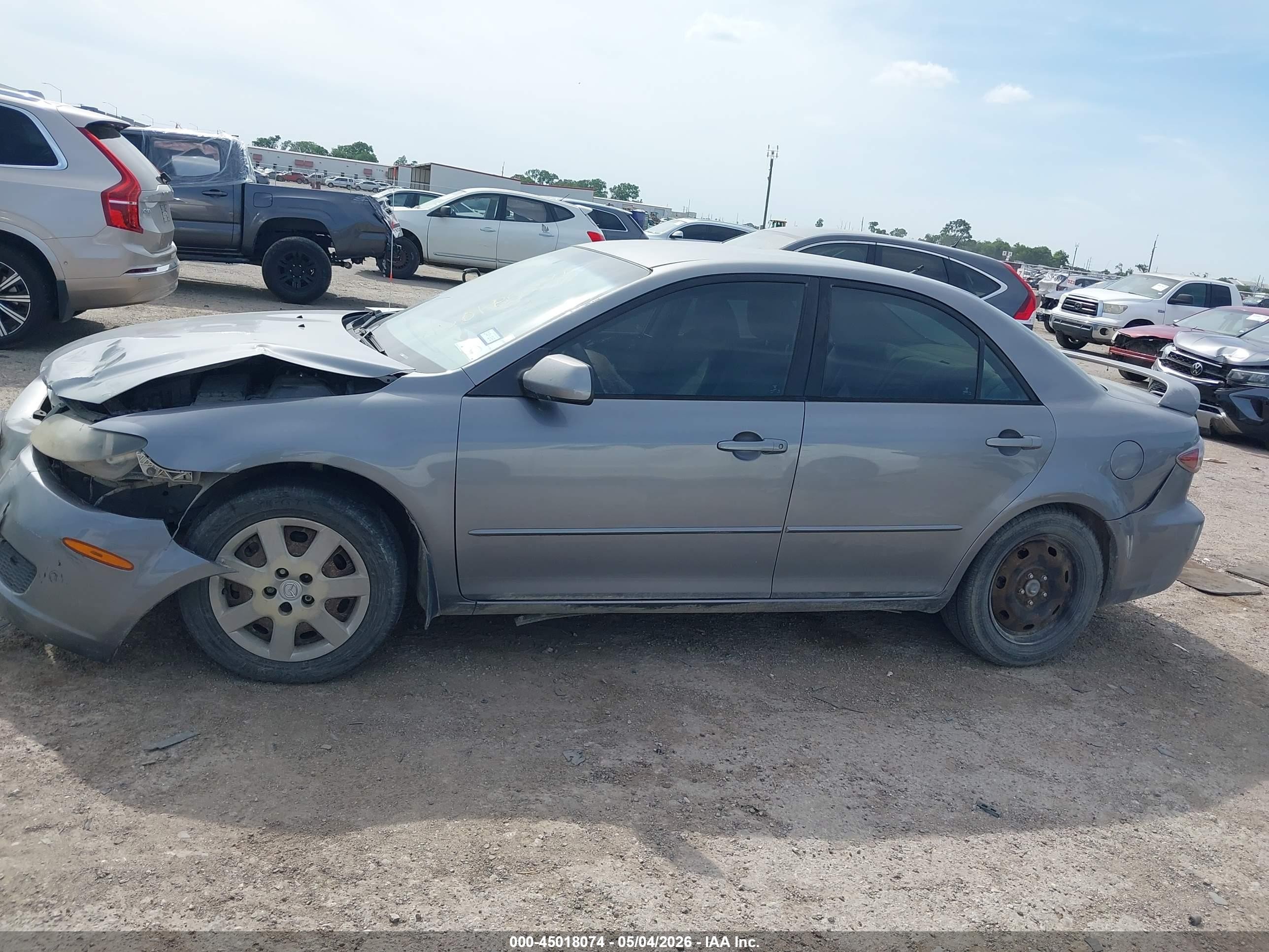 2006 Mazda Mazda6 I Gray vin: 1YVFP80C965M70872