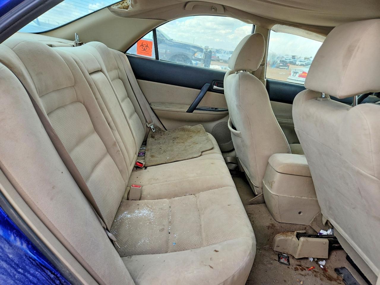 2006 Mazda 6 I Blue vin: 1YVFP80CX65M36553