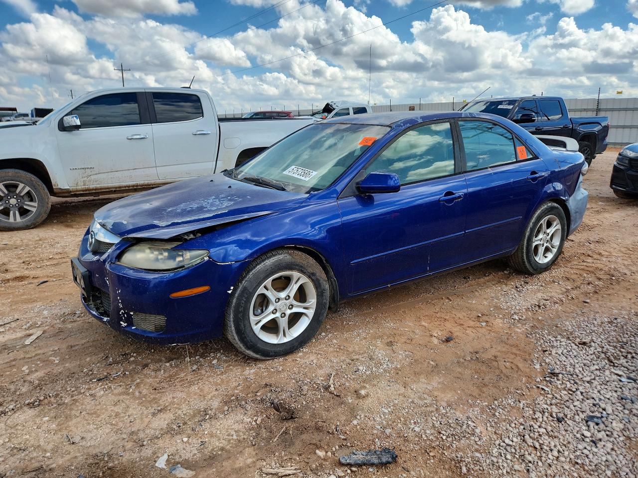 2006 Mazda 6 I Blue vin: 1YVFP80CX65M36553
