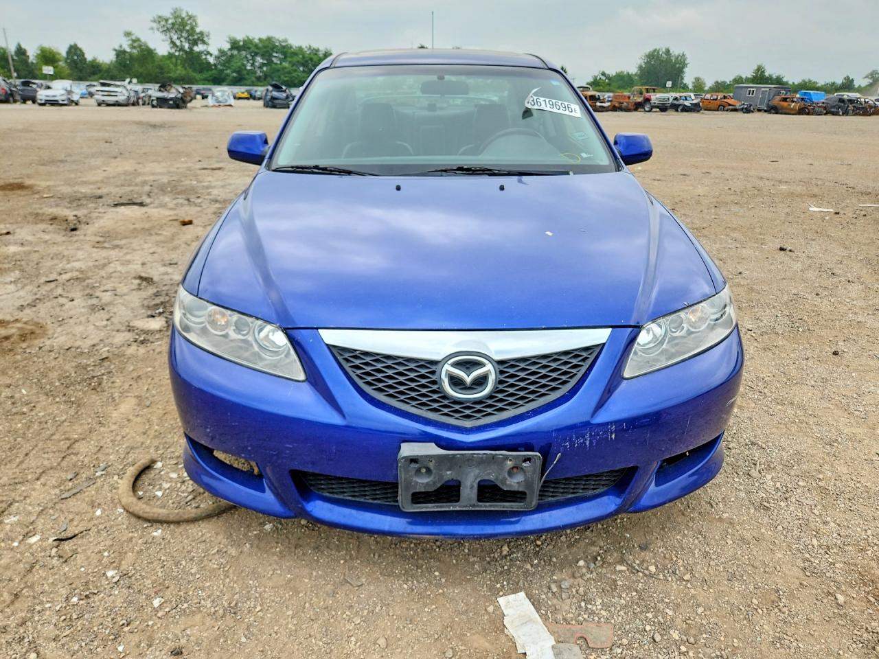 2004 Mazda 6 S Blue vin: 1YVFP80D145N10917