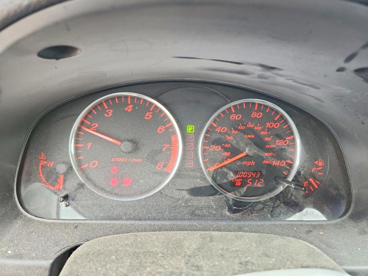 2004 Mazda 6 S Blue vin: 1YVFP80D145N10917