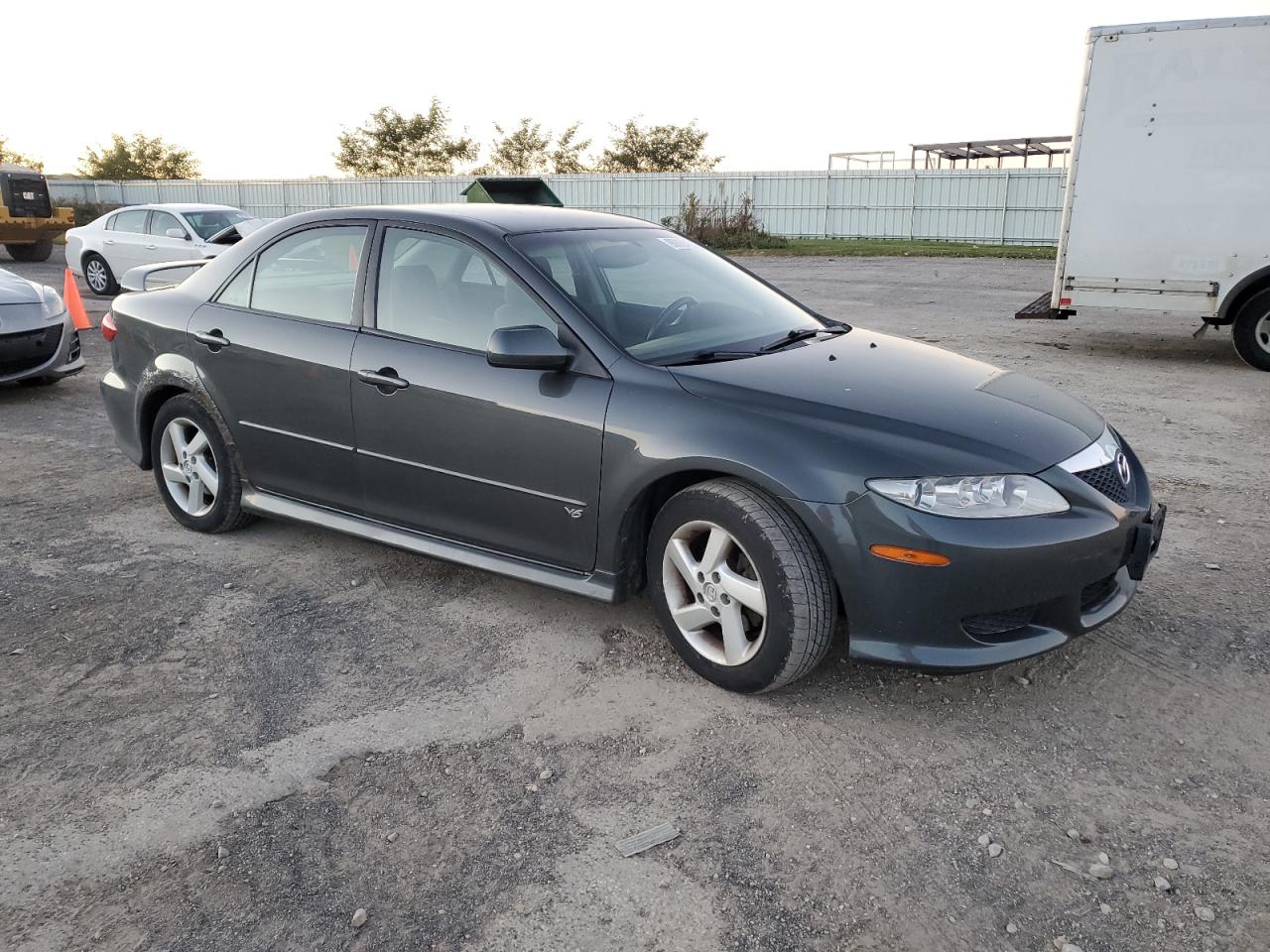 2003 Mazda 6 S Charcoal vin: 1YVFP80D235M53884