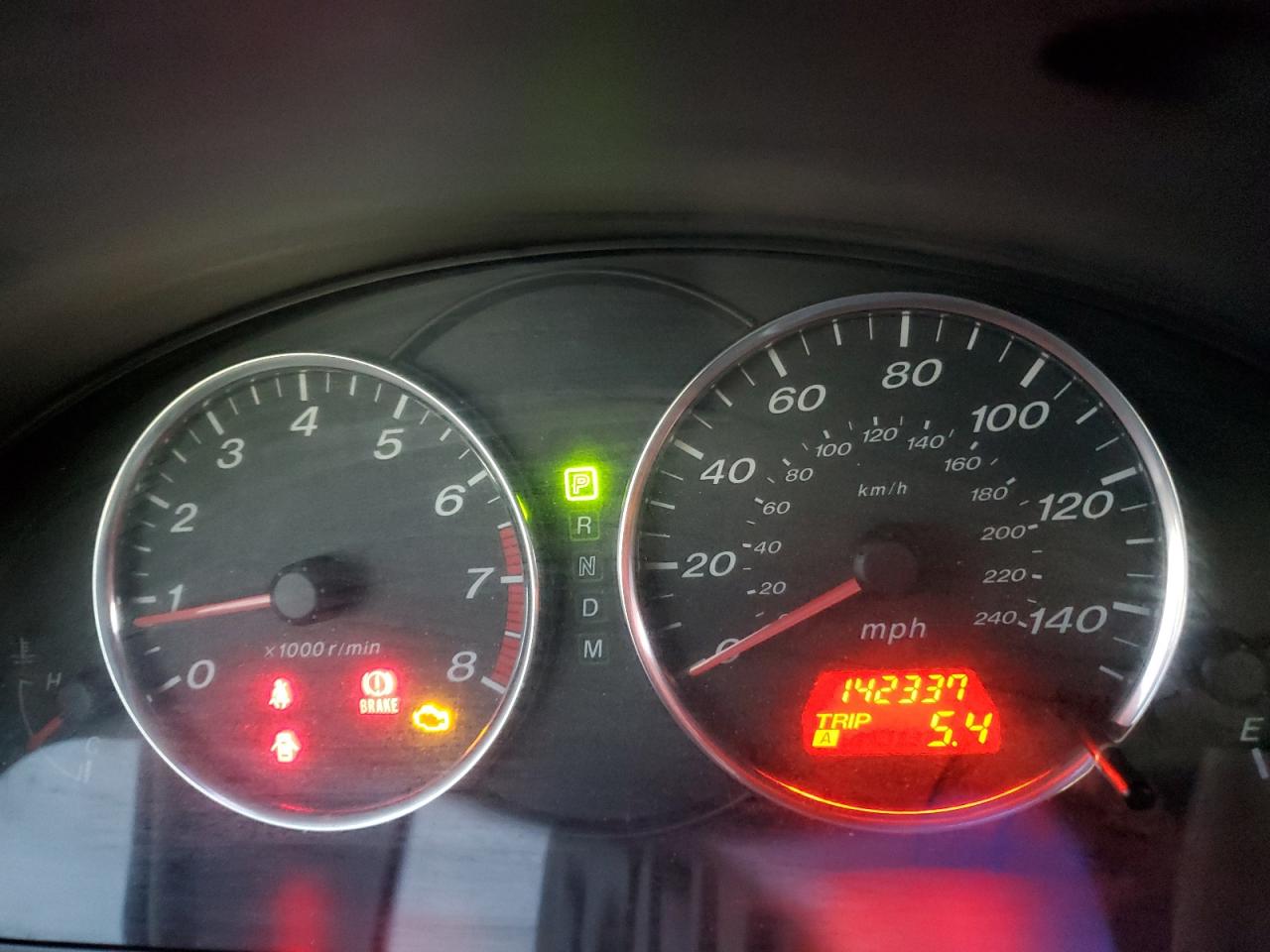 2003 Mazda 6 S Charcoal vin: 1YVFP80D235M53884