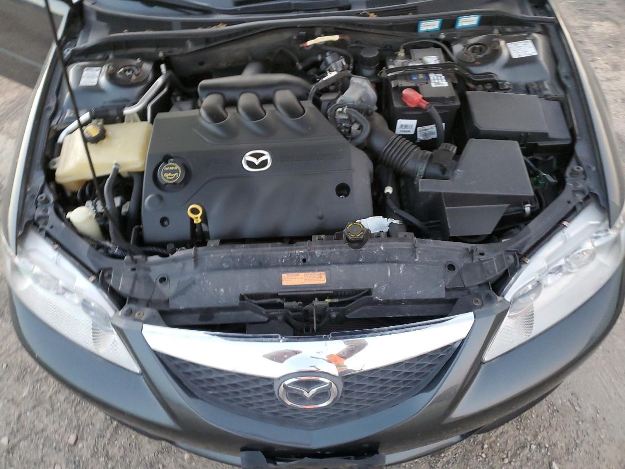 2003 Mazda 6 S Charcoal vin: 1YVFP80D235M53884