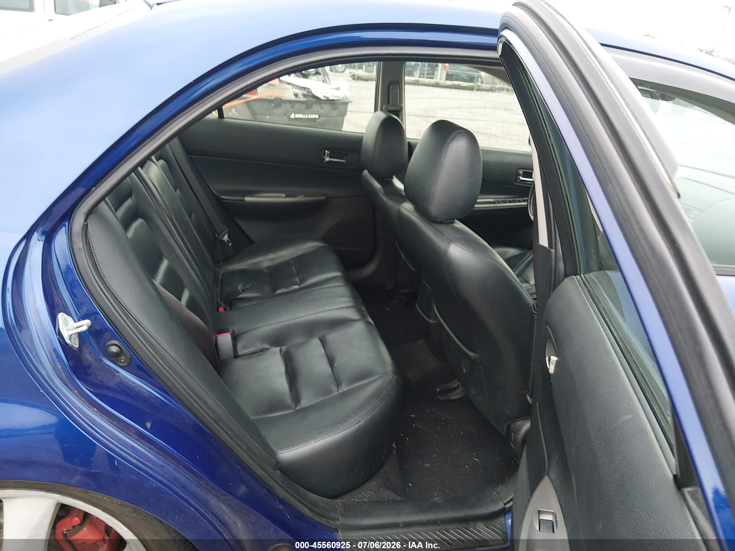 2004 Mazda Mazda6 S Blue vin: 1YVFP80D245N64100