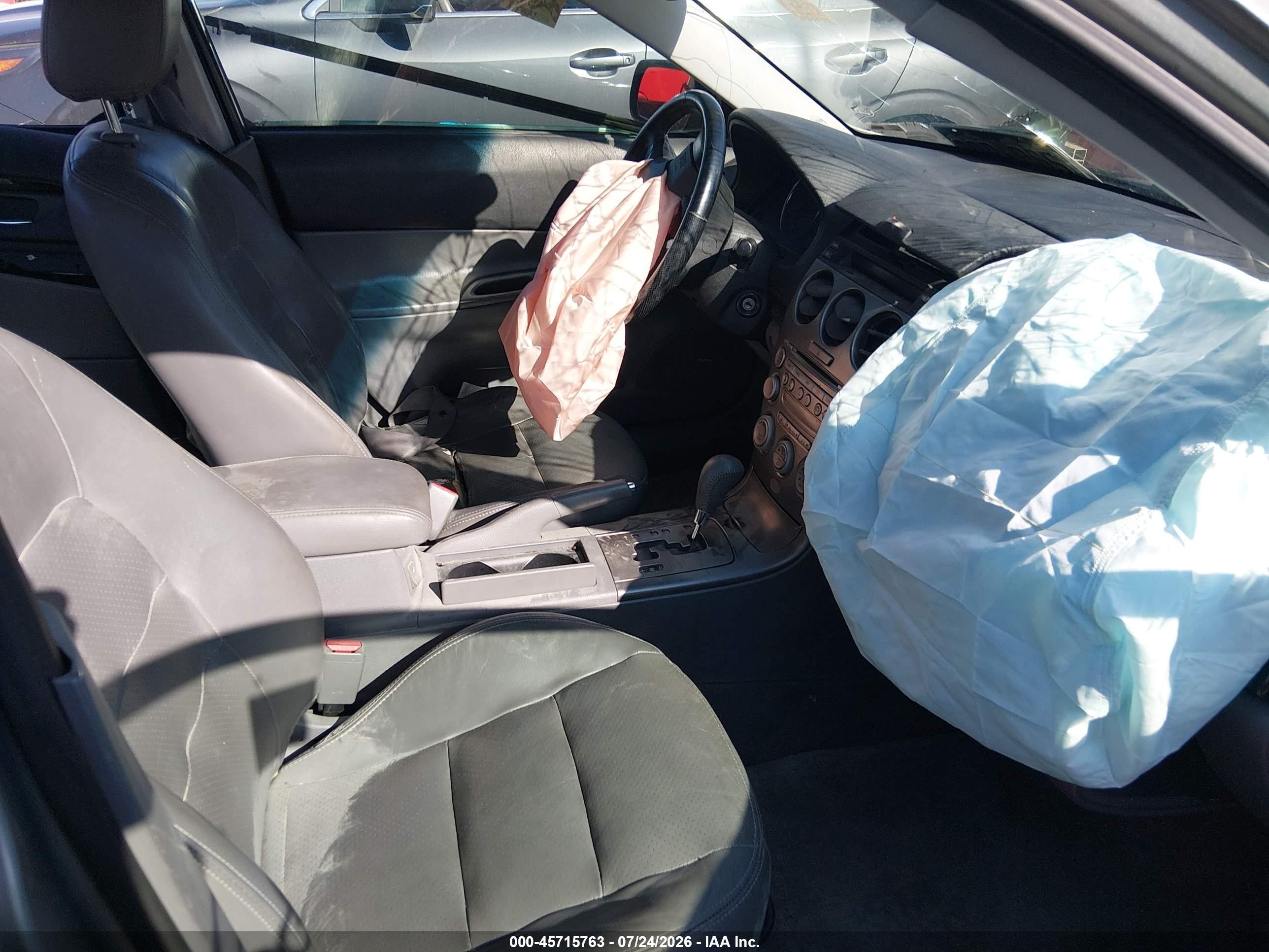 2004 Mazda Mazda6 S Green vin: 1YVFP80D745N83600