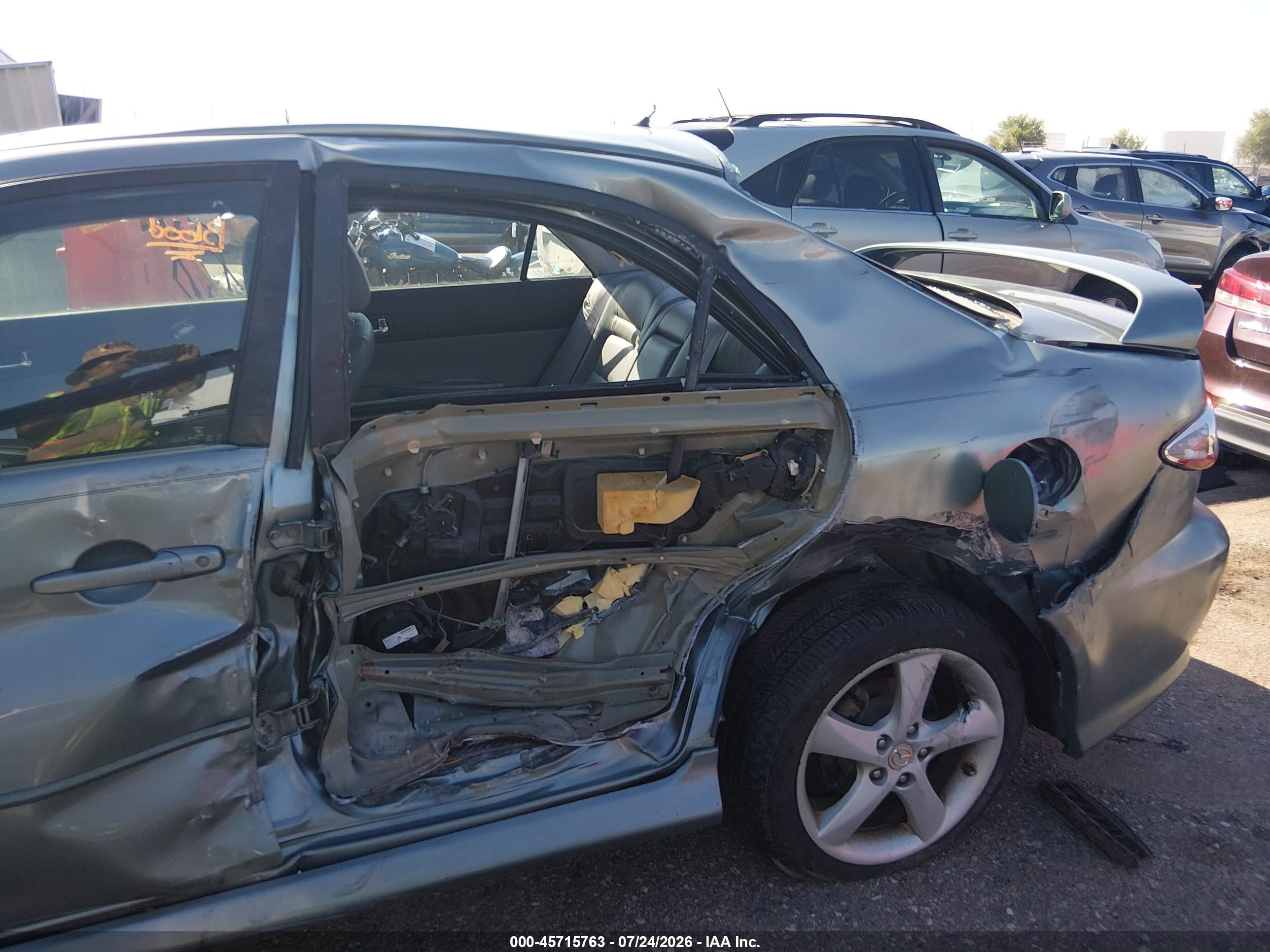 2004 Mazda Mazda6 S Green vin: 1YVFP80D745N83600