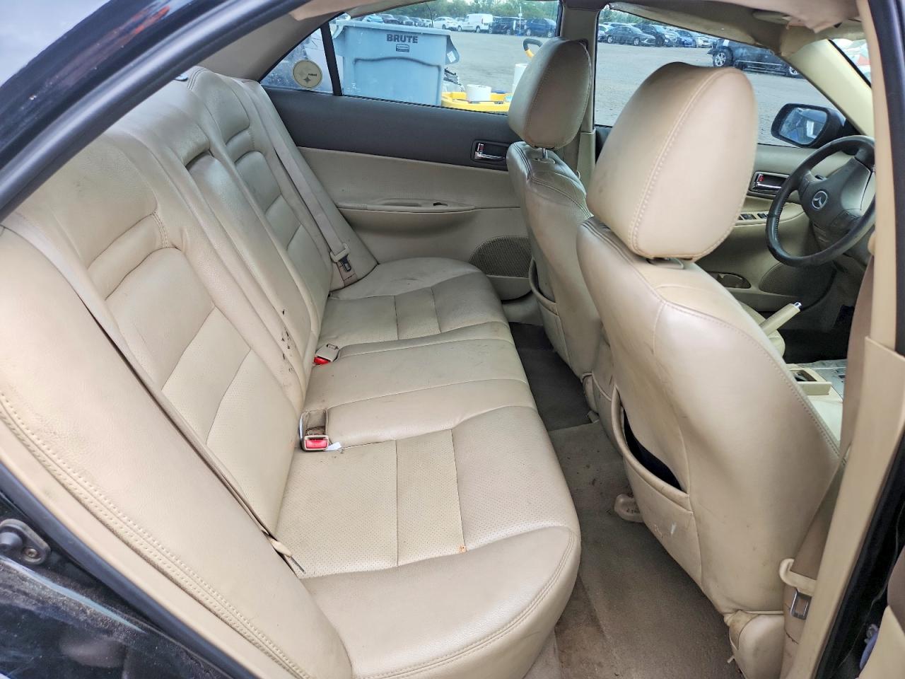 2004 Mazda 6 S Black vin: 1YVFP80D945N08834