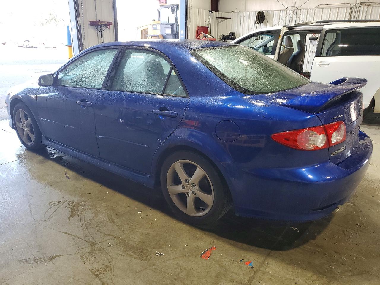 2003 Mazda 6 S Blue vin: 1YVFP80DX35M22785