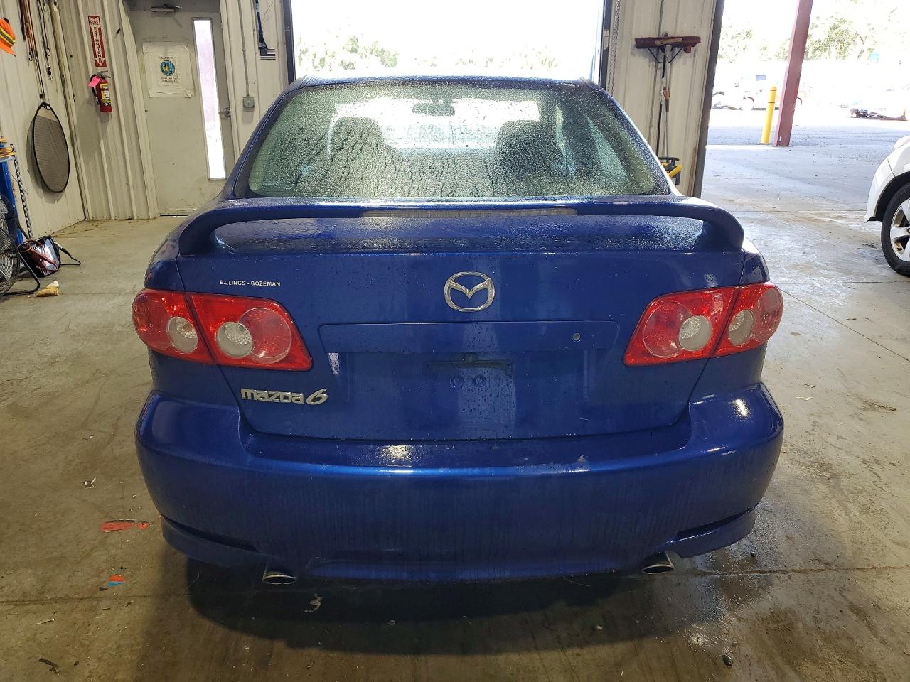 2003 Mazda 6 S Blue vin: 1YVFP80DX35M22785