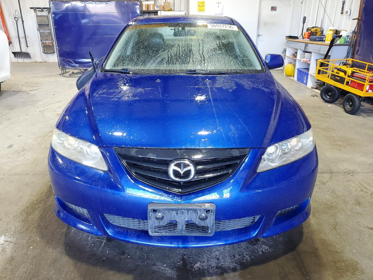 2003 Mazda 6 S Blue vin: 1YVFP80DX35M22785