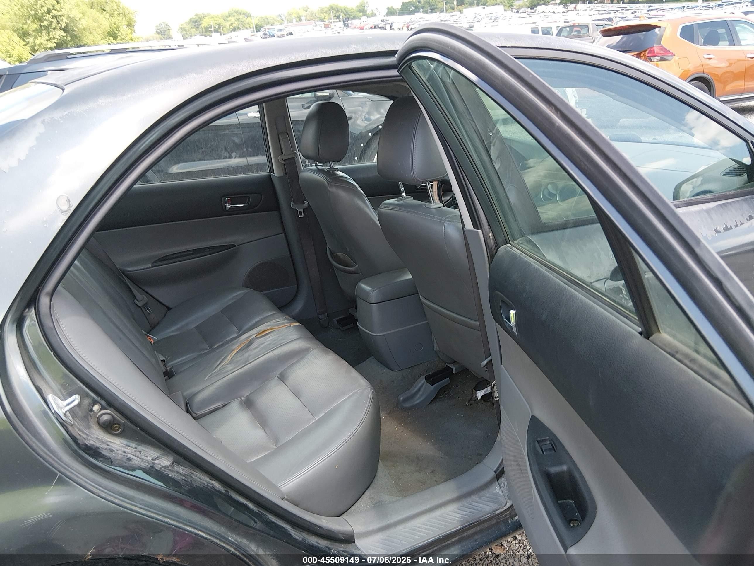2003 Mazda Mazda6 S Gray vin: 1YVFP80DX35M54832