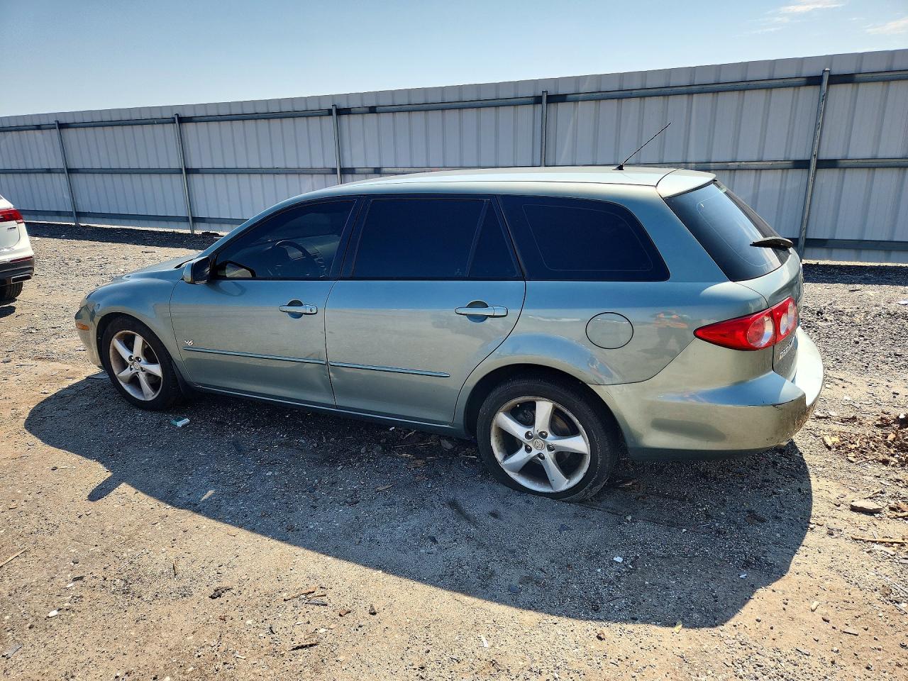 2004 Mazda 6 S Green vin: 1YVFP82D145N56759