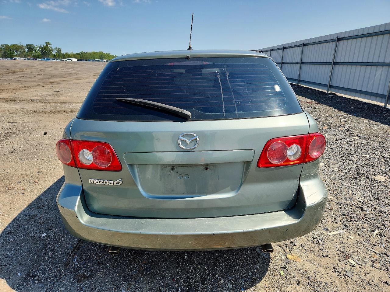 2004 Mazda 6 S Green vin: 1YVFP82D145N56759