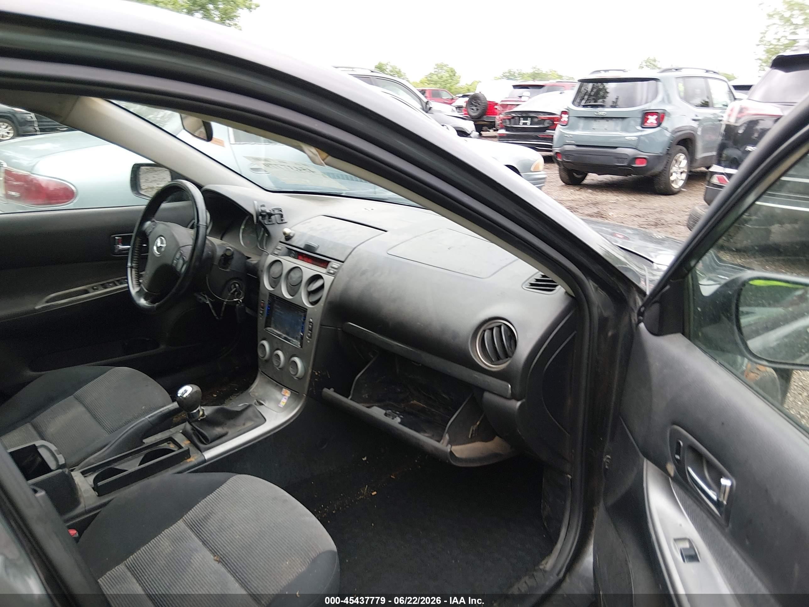2004 Mazda Mazda6 S Gray vin: 1YVFP84D445N93186