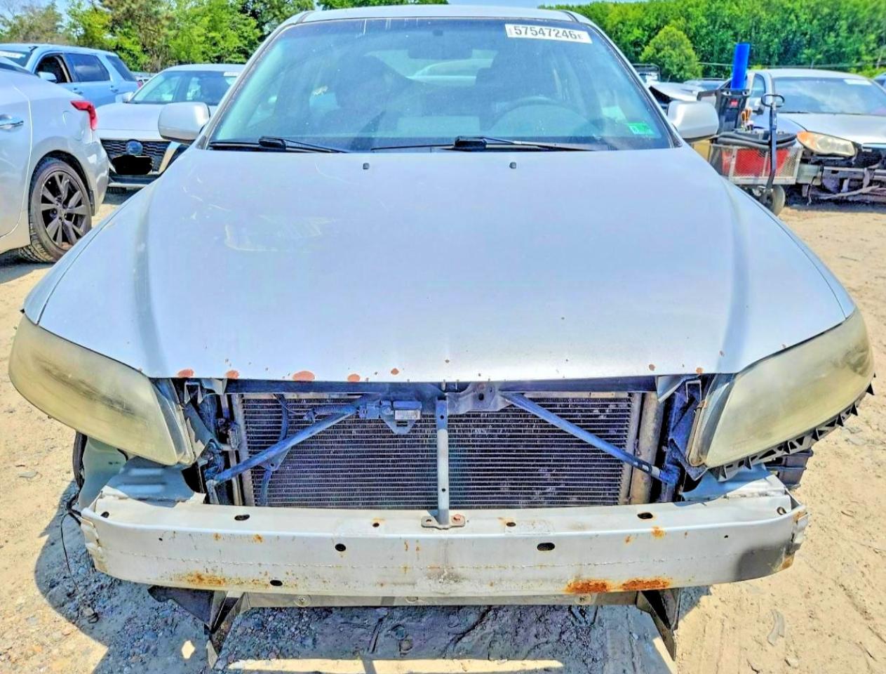 2004 Mazda 6 S Silver vin: 1YVFP84DX45N94407