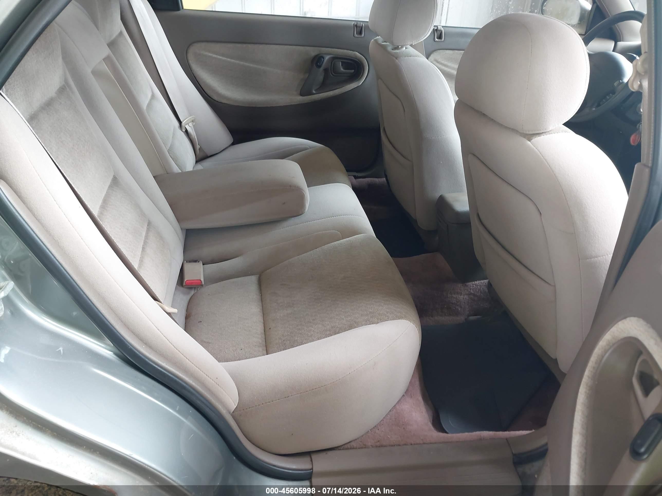 1996 Mazda 626 Dx/lx Серый vin: 1YVGE22C3T5508533