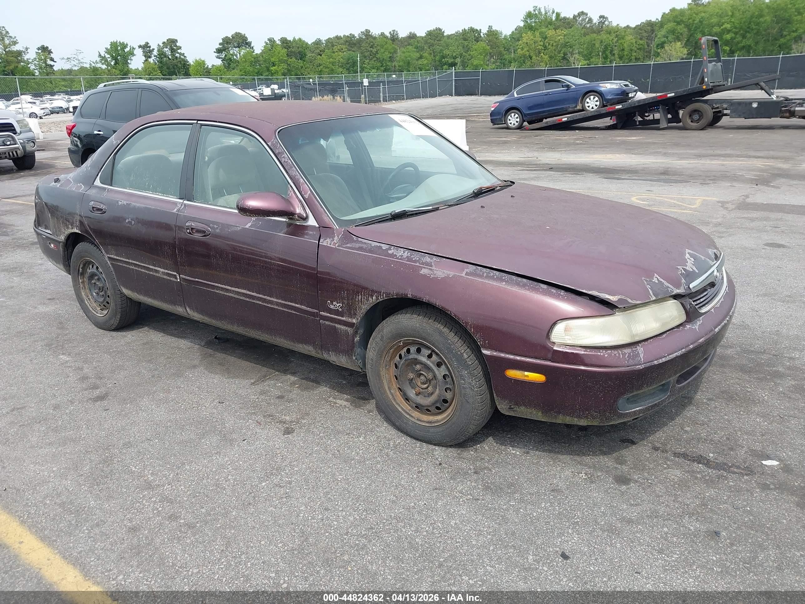 1996 Mazda 626 Dx/lx Purple vin: 1YVGE22C4T5504331