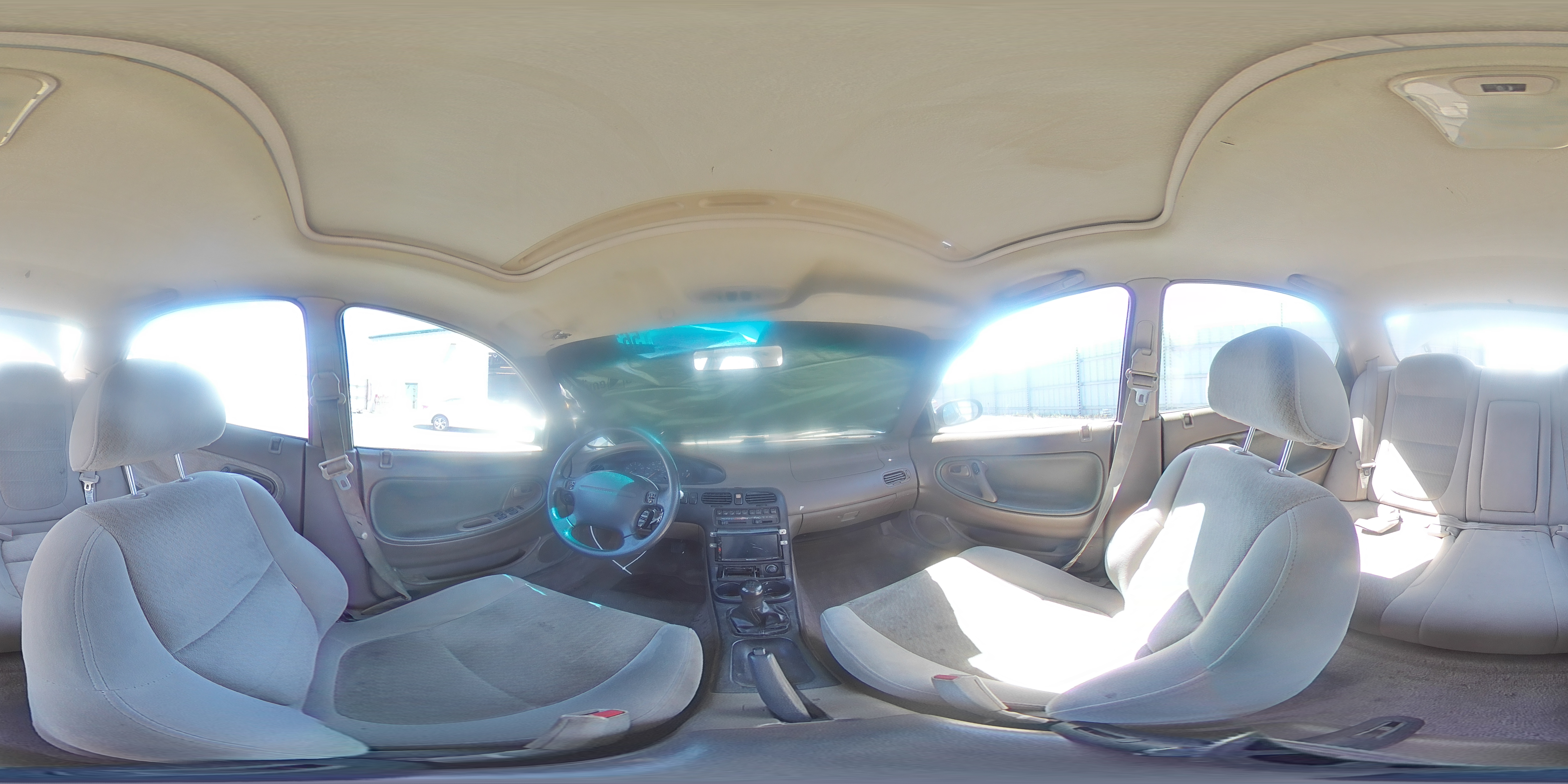 1996 Mazda 626 Dx Green vin: 1YVGE22C6T5541753