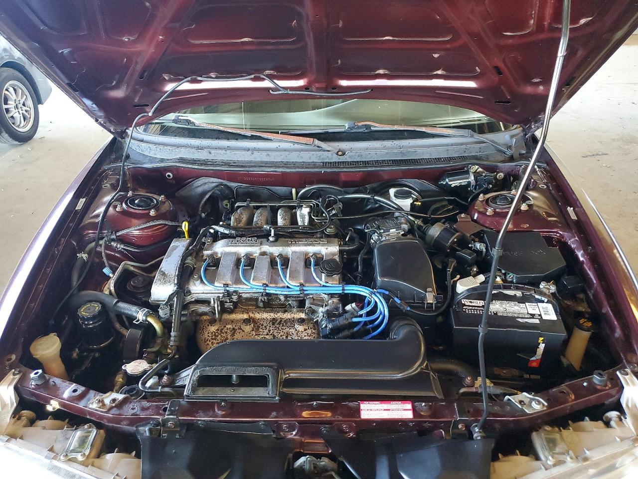1996 Mazda 626 Dx Purple vin: 1YVGE22C6T5562747