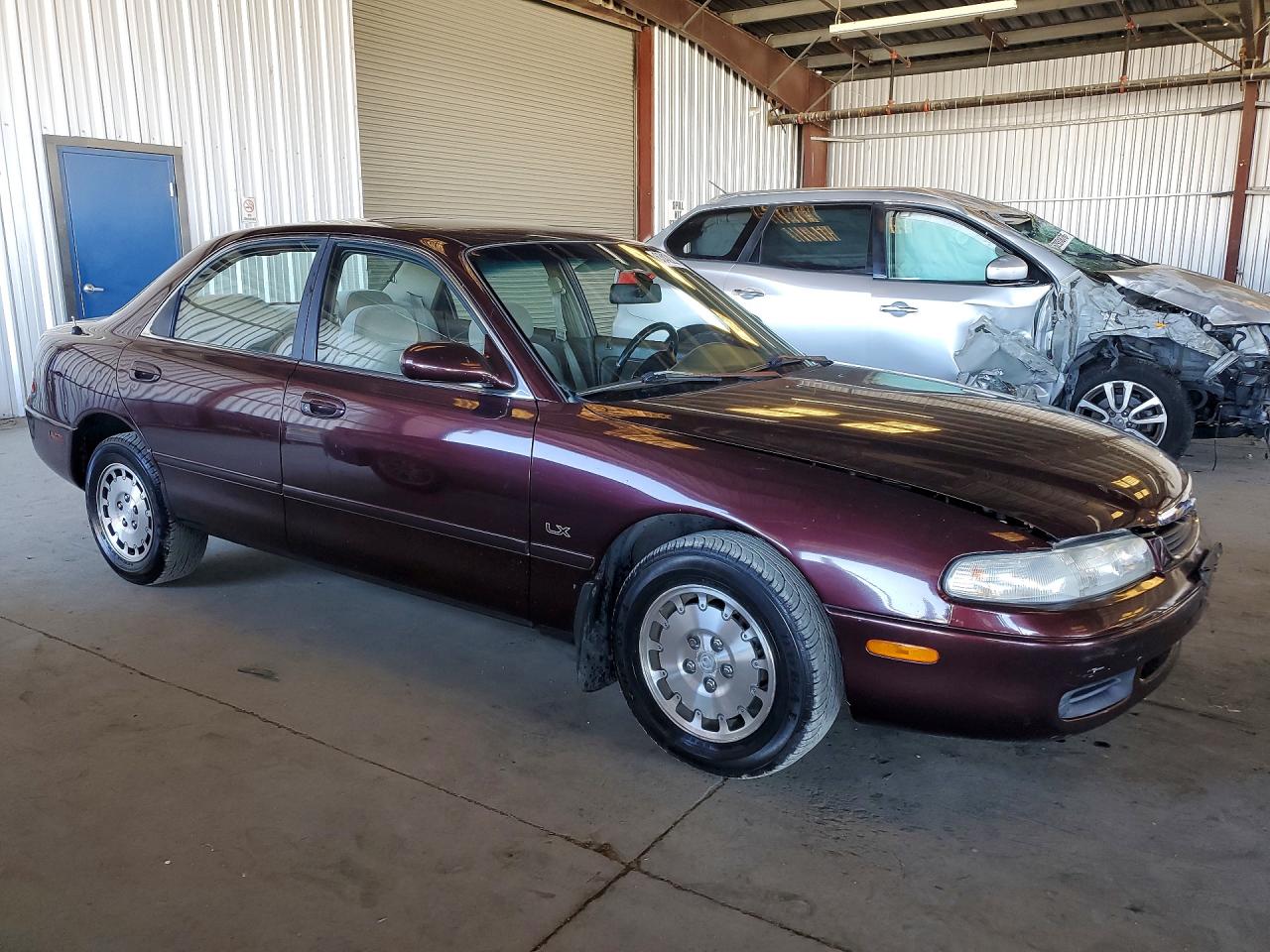 1996 Mazda 626 Dx Purple vin: 1YVGE22C6T5562747