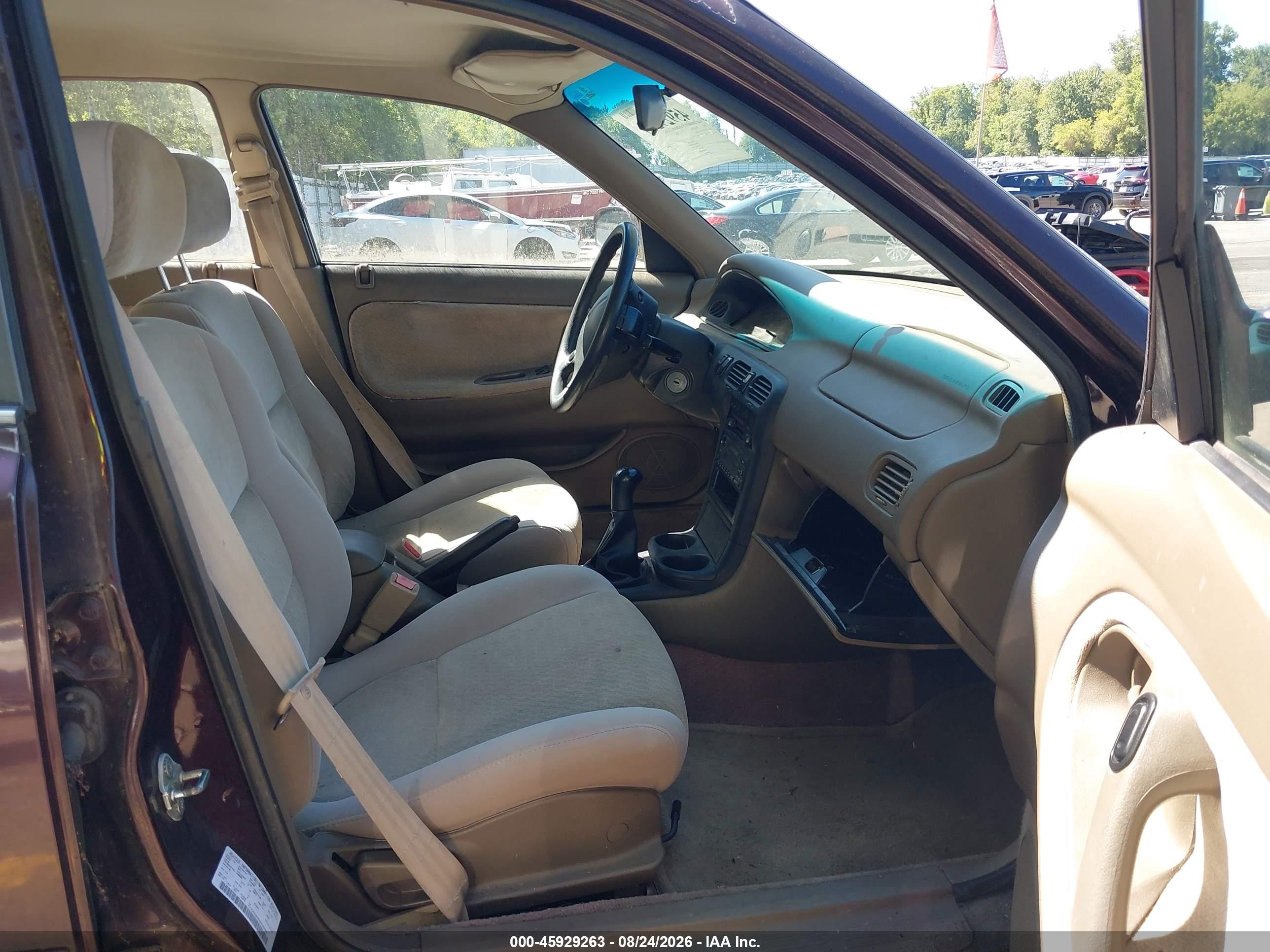 1997 Mazda 626 Dx/lx Purple vin: 1YVGE22C8V5635605