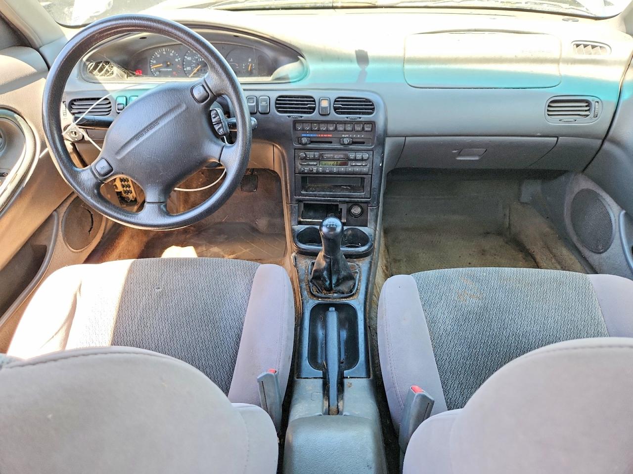 1996 Mazda 626 Dx Gray vin: 1YVGE22CXT5578269