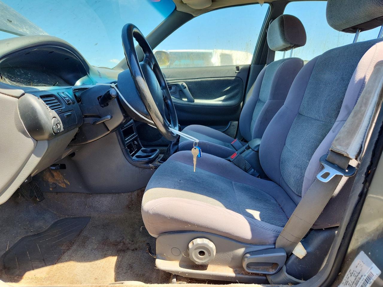 1996 Mazda 626 Dx Gray vin: 1YVGE22CXT5578269