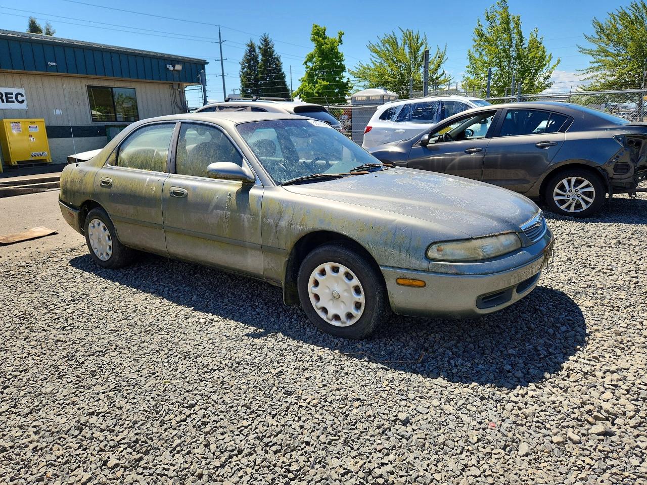 1996 Mazda 626 Dx Gray vin: 1YVGE22CXT5578269