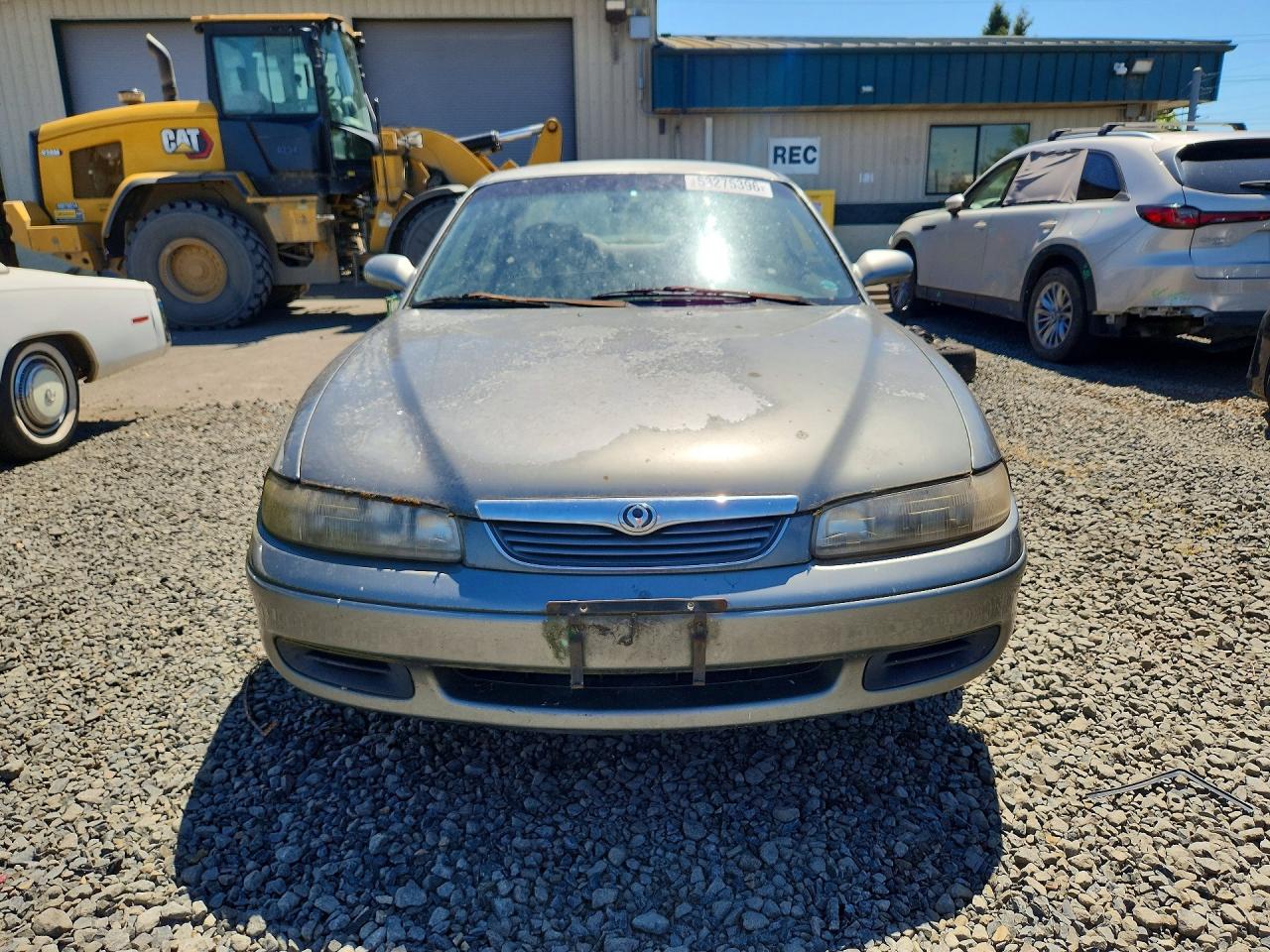 1996 Mazda 626 Dx Gray vin: 1YVGE22CXT5578269