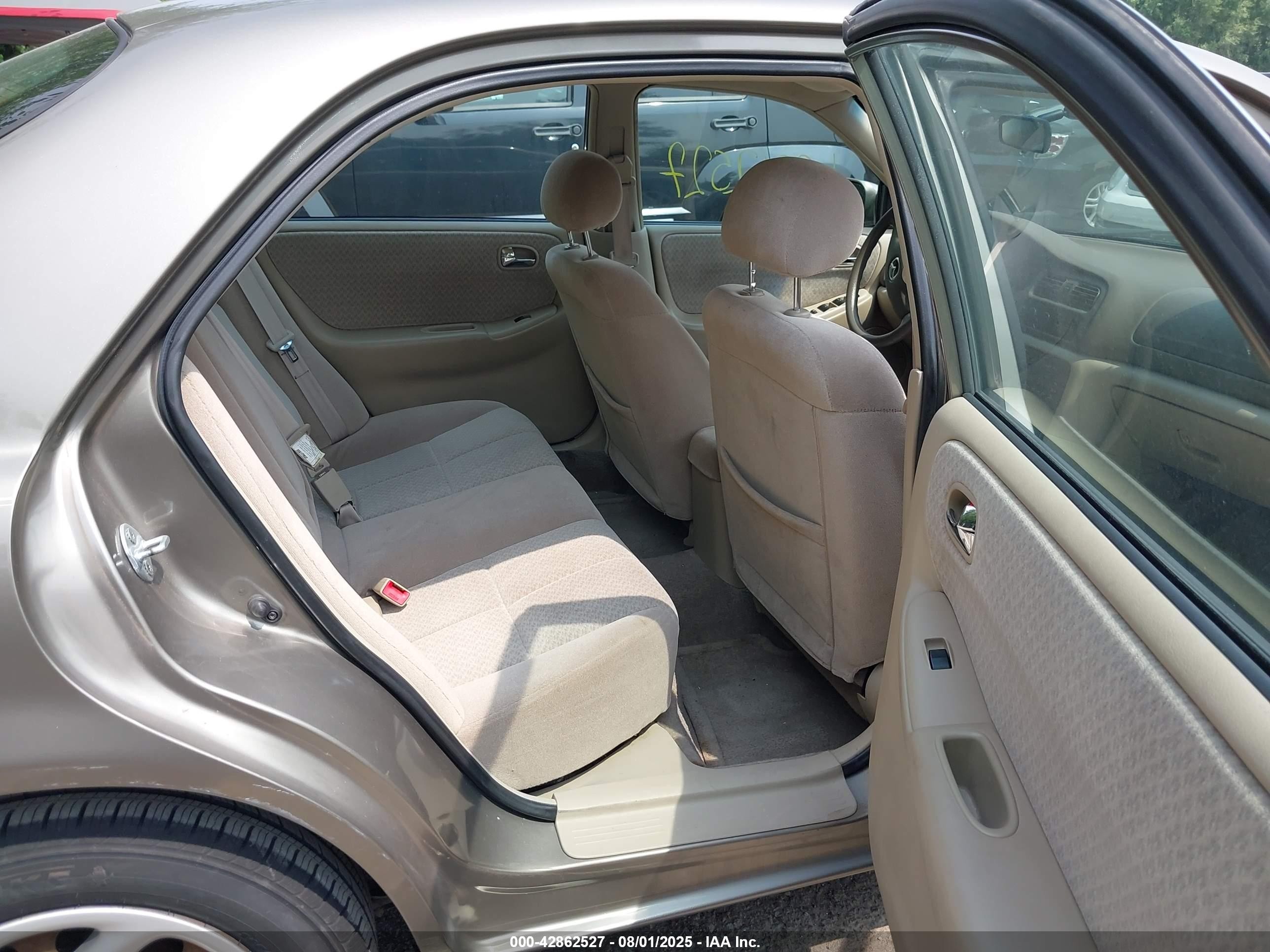 2001 Mazda 626 Es/lx Brown vin: 1YVGF22C015220432