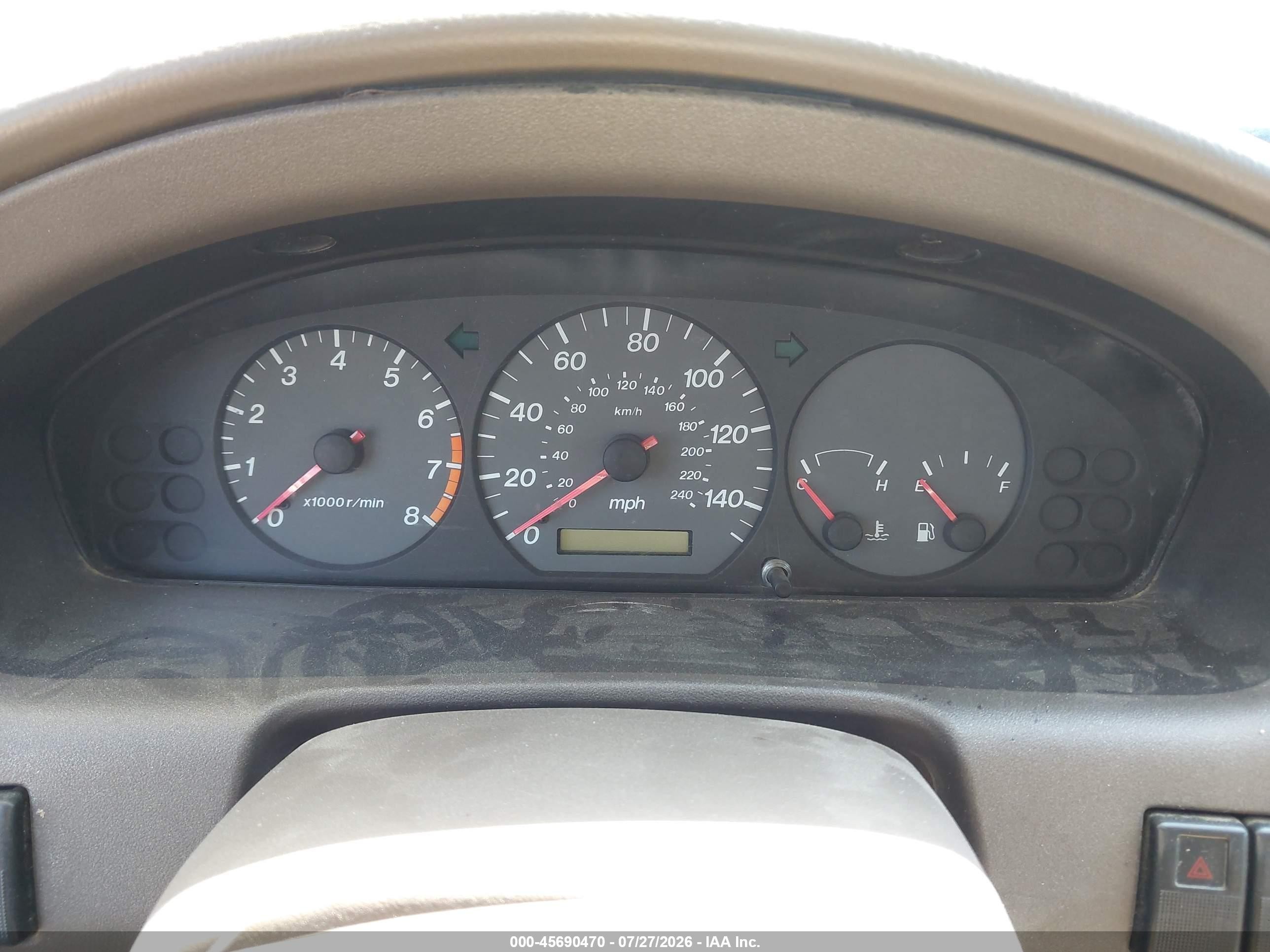 2001 Mazda 626 Es/lx Gray vin: 1YVGF22C015230863