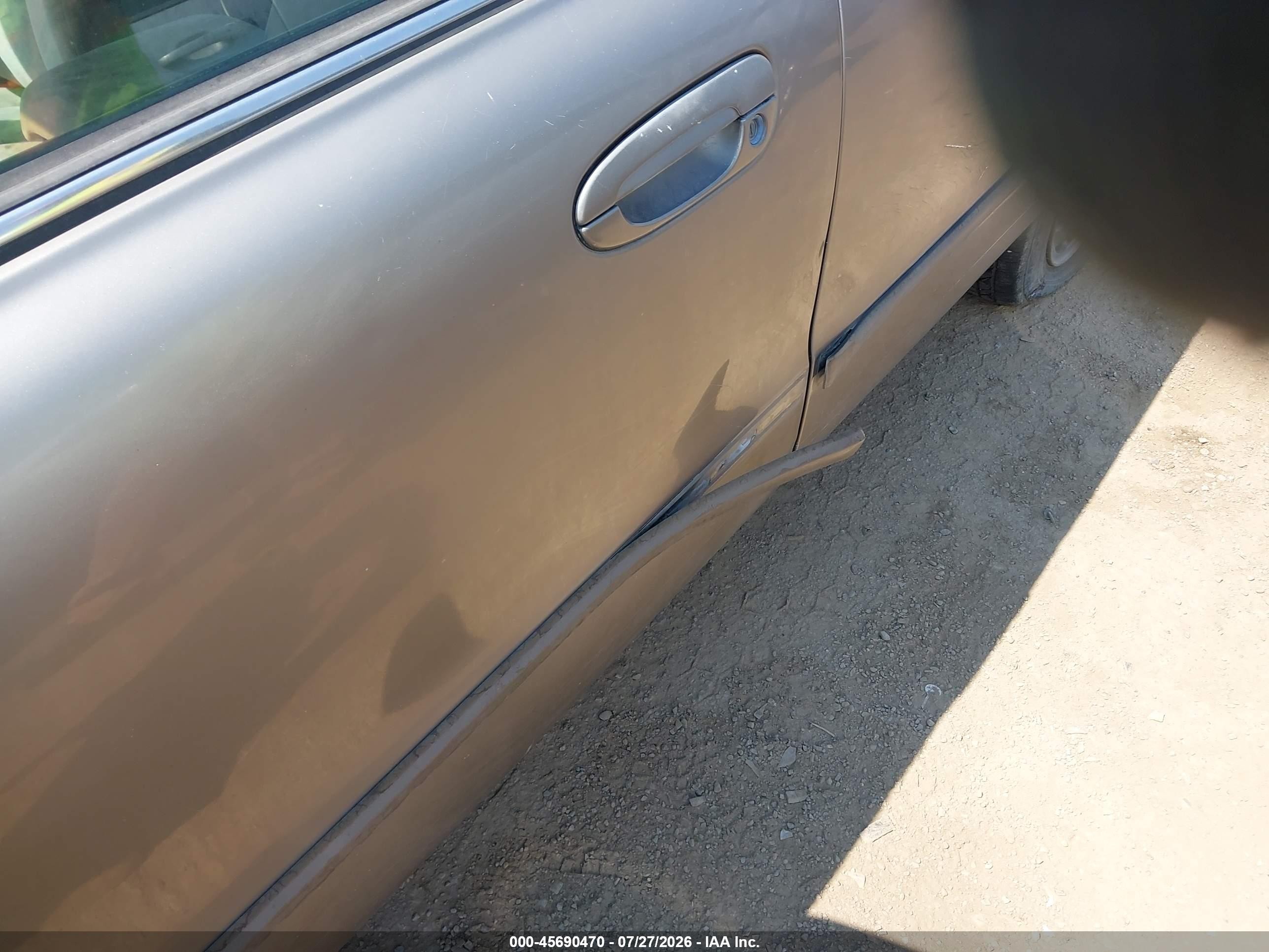 2001 Mazda 626 Es/lx Gray vin: 1YVGF22C015230863
