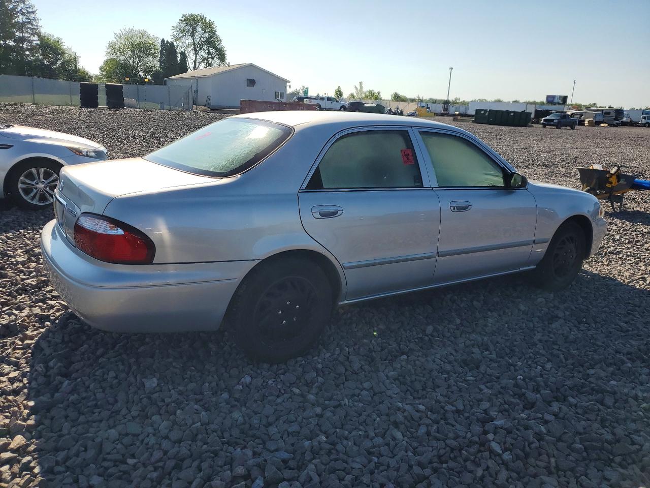 2001 Mazda 626 Es Silver vin: 1YVGF22C015235156