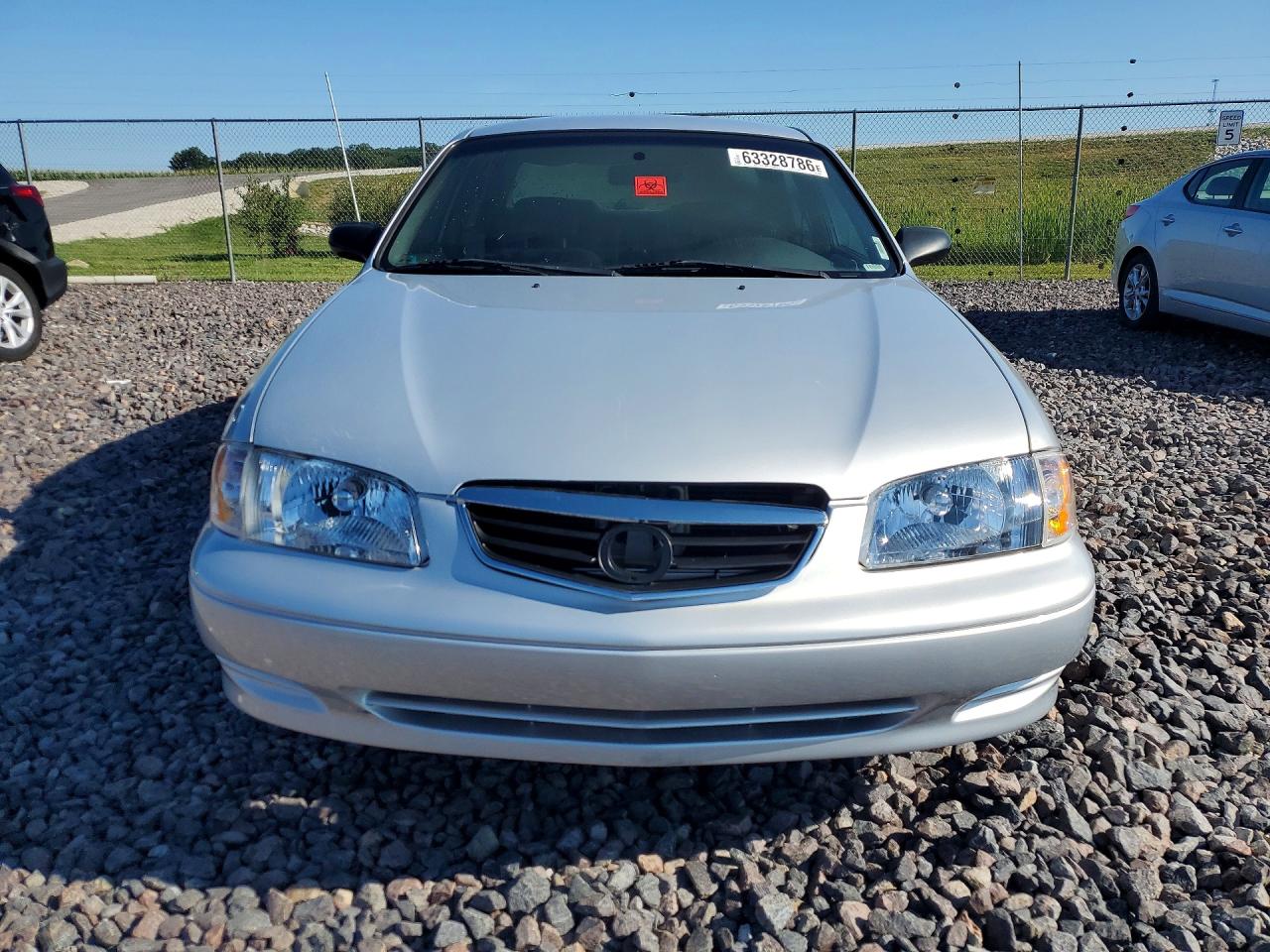 2001 Mazda 626 Es Silver vin: 1YVGF22C015235156